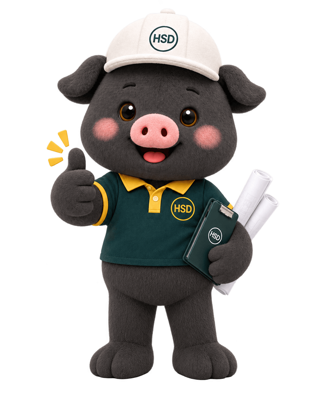 น้องหมูดำ: เริ่มงานก่อสร้าง