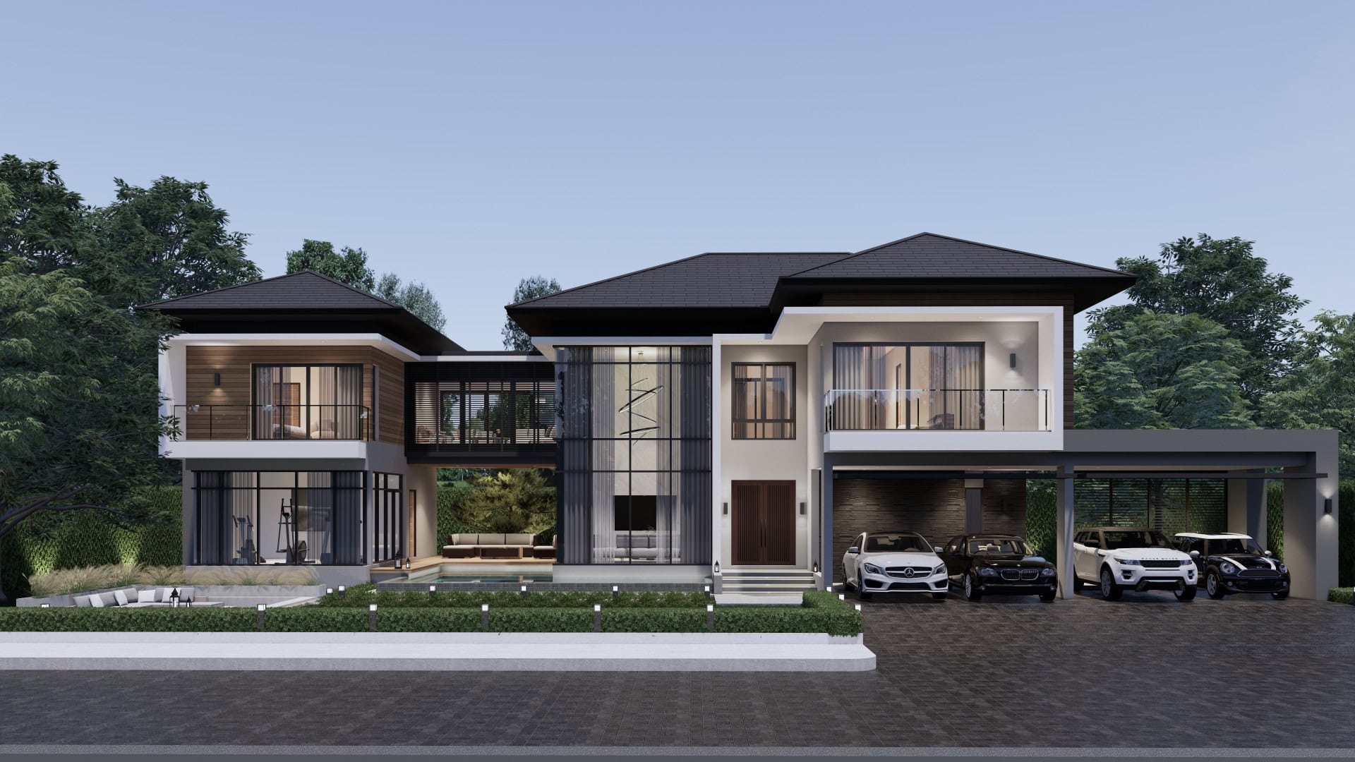 แบบบ้าน HSD – 01 The Grace รับสร้างบ้าน Homesquare