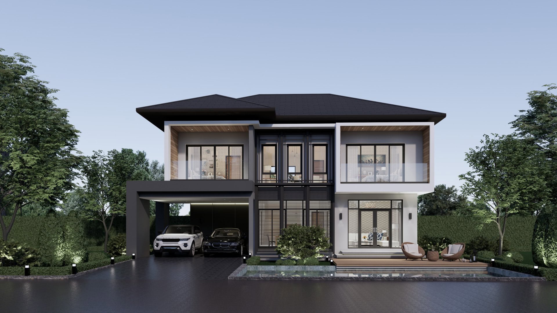 แบบบ้าน HSD – 02 Ava รับสร้างบ้าน Homesquare