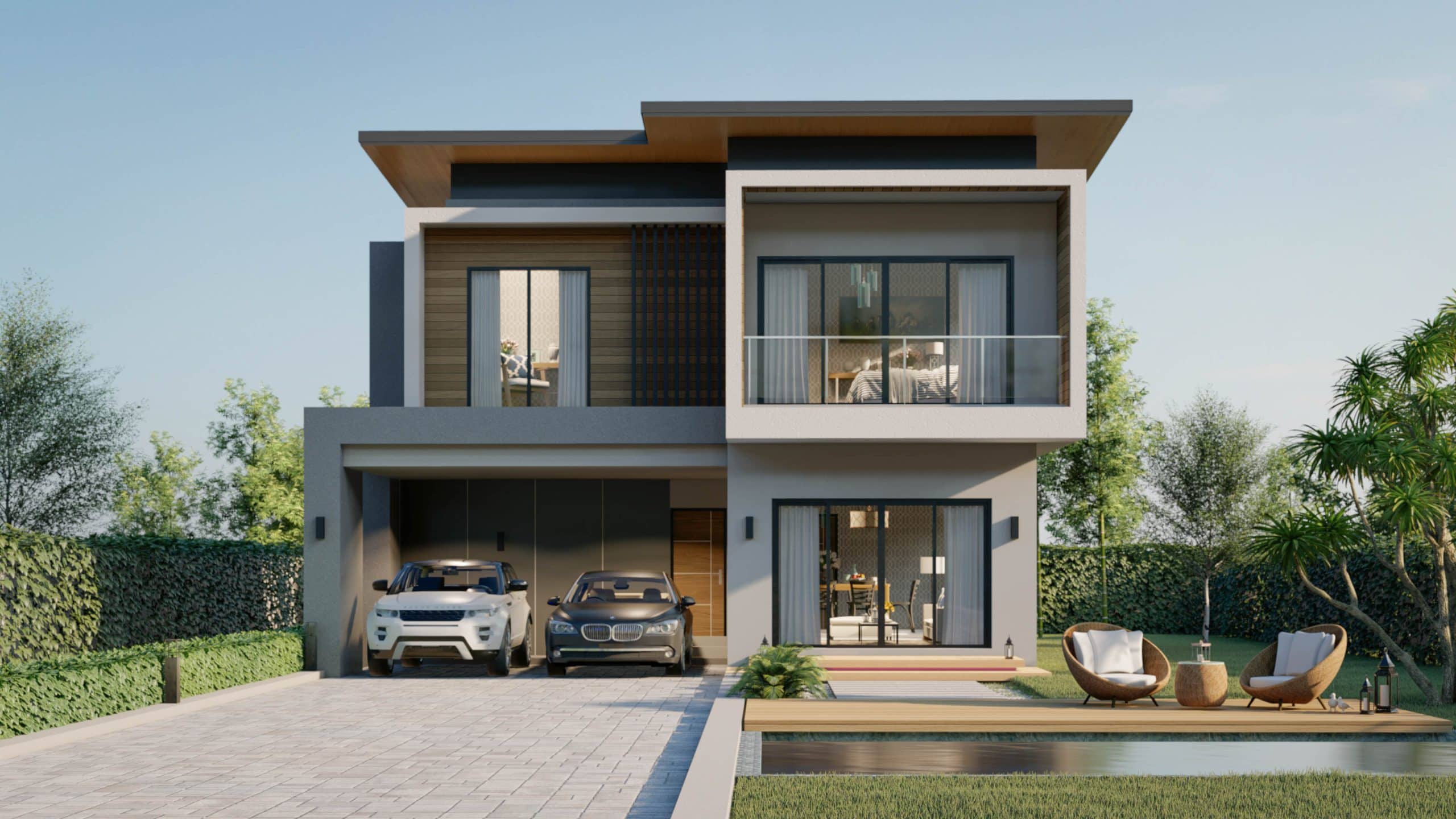 แบบบ้าน HSD – 03 Aston รับสร้างบ้าน Homesquare