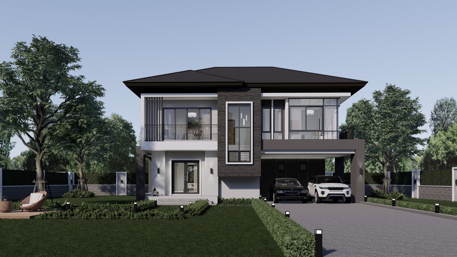 แบบบ้าน HSD – 04 Alice รับสร้างบ้าน Homesquare