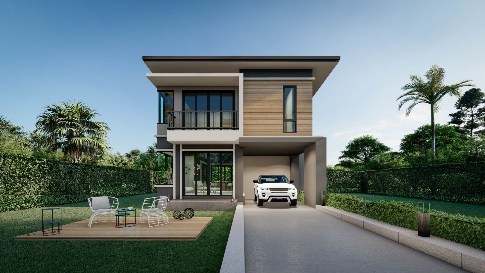 แบบบ้าน HSD – 11 City Zen รับสร้างบ้าน Homesquare